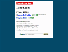 Tablet Screenshot of itihad.com